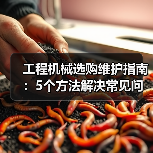 工程机械选购维护指南:5个方法解决常见问题(图2) 工程机械选购维护指南:5个方法解决常见问题(图2)