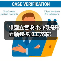 锥型立管设计如何提升五轴数控加工效率？（图2）