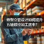 锥型立管设计如何提升五轴数控加工效率？（图1）