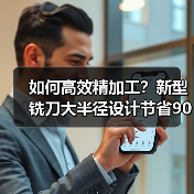 如何高效精加工？新型铣刀大半径设计节省90%时间（图3）