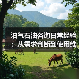 油气石油咨询日常经验：从需求判断到使用维护的5个实用方法（图2）