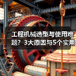工程机械选型与使用难题?3大原因与5个实用解决方法(图4) 工程机械选型与使用难题?3大原因与5个实用解决方法(图4)