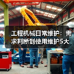 工程机械日常维护:需求判断到使用维护5大核心方法(图2) 工程机械日常维护:需求判断到使用维护5大核心方法(图2)