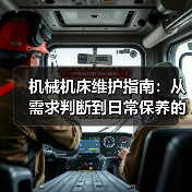 机械机床维护指南:从需求判断到日常保养的5个方法(图1) 机械机床维护指南:从需求判断到日常保养的5个方法(图1)