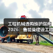 工程机械选购维护指南2026:鲁能曼建设工程有限公司实用解析(图2) 工程机械选购维护指南2026:鲁能曼建设工程有限公司实用解析(图2)