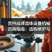 贵州成峰流体设备机械咨询指南:选购维护与故障解析2025(图1) 贵州成峰流体设备机械咨询指南:选购维护与故障解析2025(图1)
